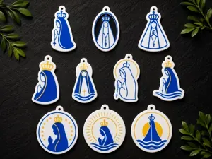 Our Lady of Aparecida Keychains