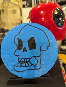 Murray Coaster ~ Demonic Skull From Monkey Island Video Game Lucasfilm Games