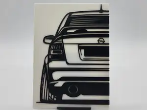 2D Wall Art Opel Astra G OPC
