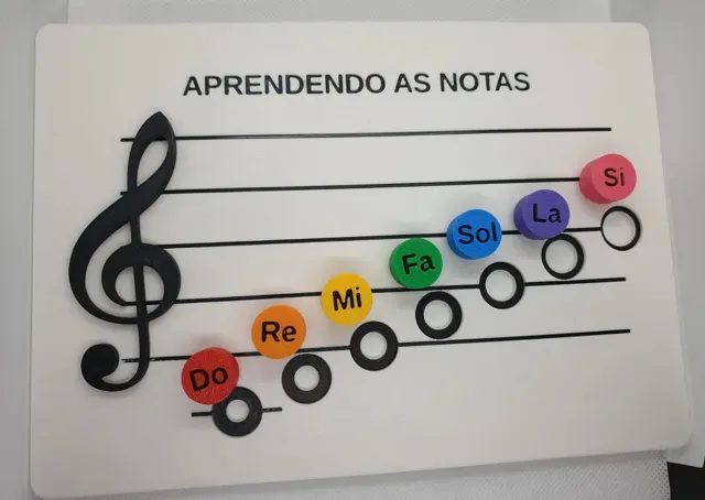 PENTAGRAMA EDUCATIVO MUSICAL – APRENDE AS NOTAS — Фото 3 из 5