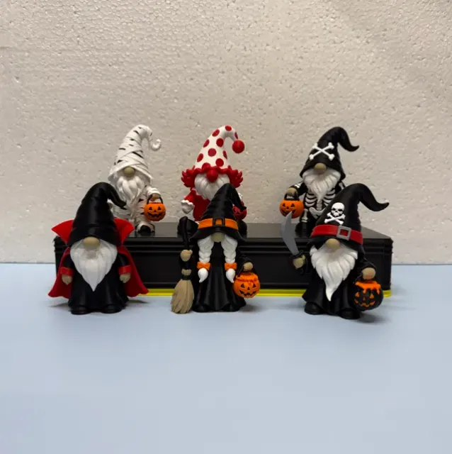 Halloween Gnome Collection - 6 Cute Spooky Gnomes — Фото 2 из 14
