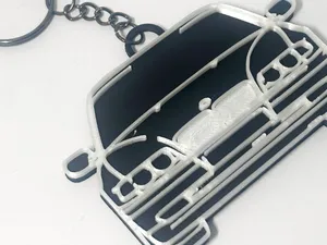BMW E38 keychain