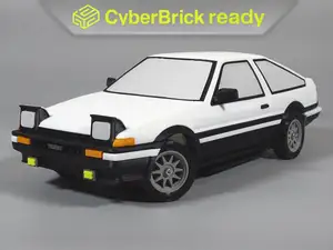 RC 1/12 Toyota AE-86 Trueno (Initial D & GT-RC) 