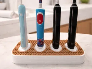 Clean setup for your Oral B toothbrushes
