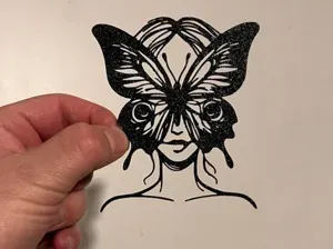 Butterfly Woman Decor