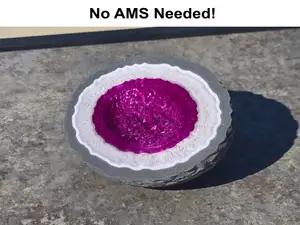 Geode Rock - 3D Printed