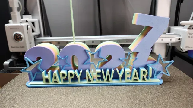 New Year's 2027 Table Topper With Reserve Card — Image 5 of 10