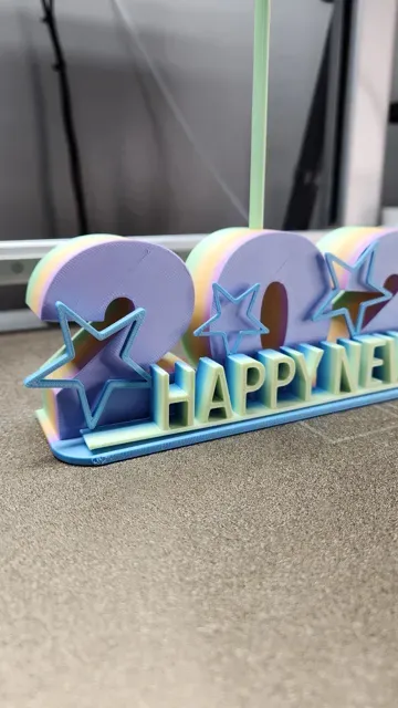New Year's 2027 Table Topper With Reserve Card — Image 8 of 10