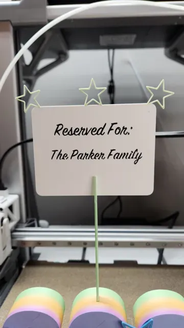 New Year's 2027 Table Topper With Reserve Card — Image 6 of 10