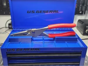 Icon 9" Long Nose Slip Joint Pliers Gridfinity Bin