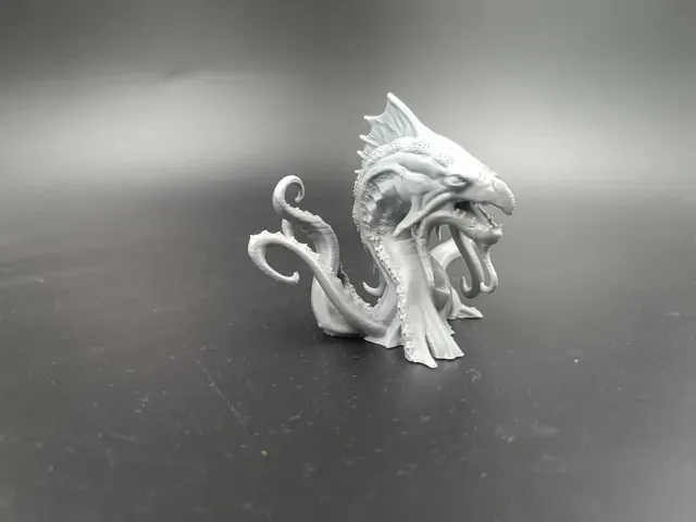 Aboleth Miniature - RPG - DND- Wargaming - TTRPG — Image 7 of 7
