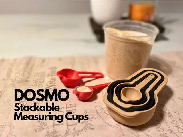 DOSMO - Stackable measuring cups - 5 size