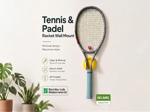 Racket Wall Holder Tennis/Padel