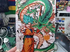 Dragon ball Hueforge - Goku & Sheron