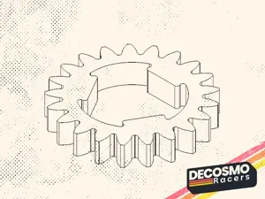 Spur gear 21T (MB-NB-SG21T-V1)