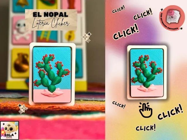 El Nopal Loteria Card Clicker Fidget — Image 2 of 4