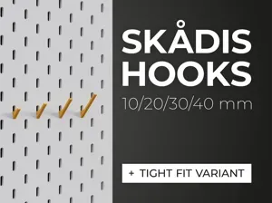 IKEA Skadis hooks