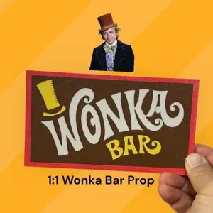 1:1 Willy Wonka Bar