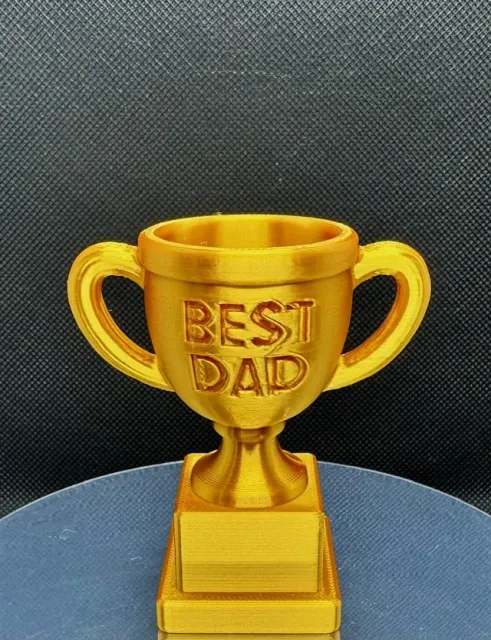 Best Dad Trophy – Birthday Day Gift -NO AMS NEEDED — Фото 7 из 7