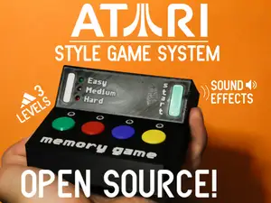 Mini Memory Game – re-programable arduino!