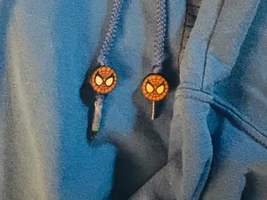 Spider-Man Drawstring Bead/Charm