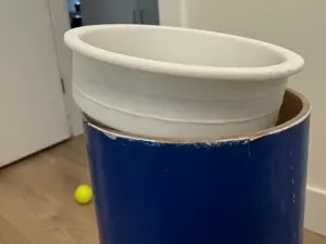Tennis Ball Pickup Tube, for poster mailer tube
