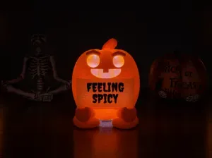 Monster Tea Light Collection - Pumpkin