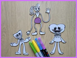 Poppy Playtime Diy Color No Ams 1