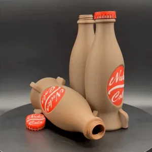 Fallout Nuka Cola AMS Bottle and Cap 2025
