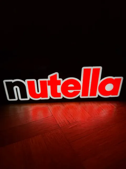 Nutella Lightbox Lamp – For Kids’ Rooms — Image 2 of 2
