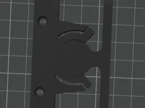 Cabinet door catch
