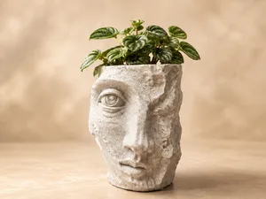 Fragmented Face Planter & Organizer  