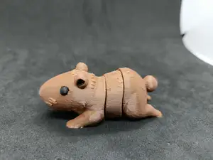 Articulated Capybara Toy Flexible Movable Figurine