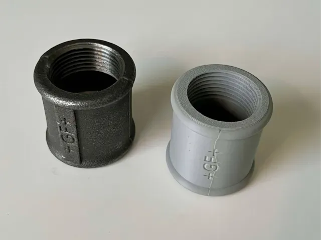 1" pipe coupling BSP thread