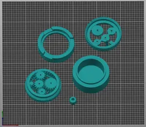 Umikot V2 54 mm Breville version - split parts