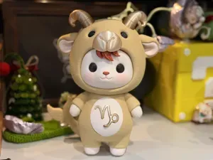 摩羯座 摩羯 摩羯座标志 十二星座 盲盒 娃娃 公仔 模型 手办 摩羯座星座 拆件分色 免AMS