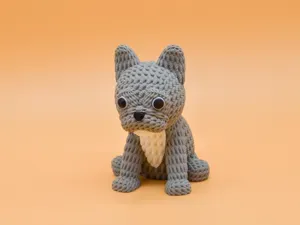 Crochet Style French Bulldog NO AMS REQUIRED