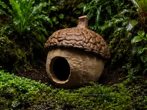 Acorn Hideout - Terrarium & Aquarium Decor