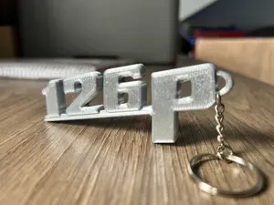 Fiat 126p (Maluch) Logo Badge