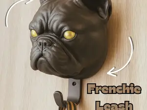 French Bulldog Leash Hook!