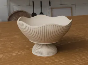 Japandi Fruit Bowl & Organizer