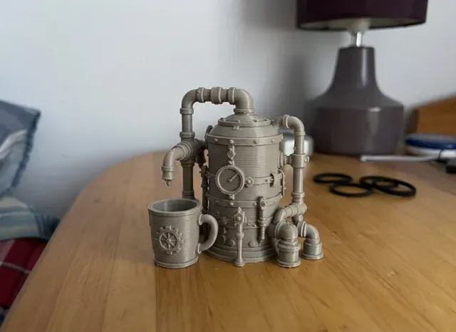Steampunk Boiler Machine Model — Фото 2 из 2