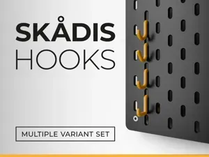 IKEA Skadis Simple Minimalist Hooks