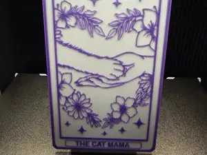 The Cat MAMA tarot card