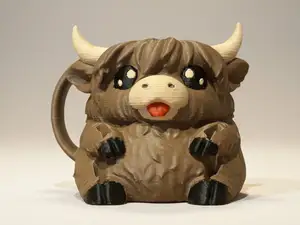 Highland Cow Ice Cream Pints Holder