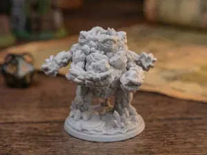 Subterranean Xorn - Gem-Devouring Earth Elemental