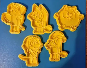 Bluey Cookie Cutter Set – Set of 5 (Set 2)