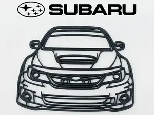 Subaru Impreza WRX sti wallart