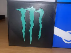 MONSTER ENERGYs Logo BrandBlock FanArt no AMS