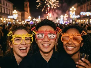 2027 New year's eve Glasses - shutter shades